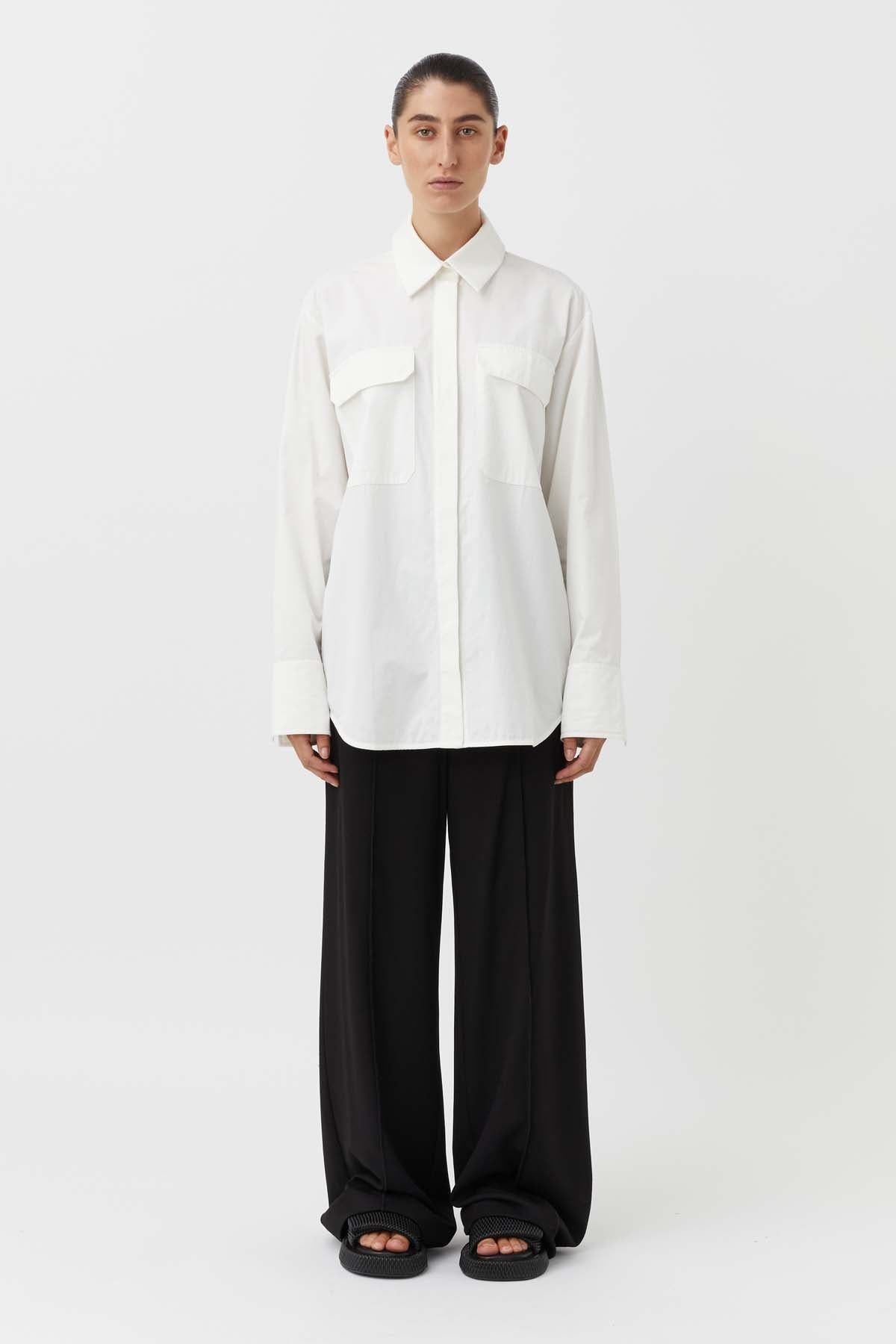 CAMILLA AND MARC | Hazel Oversized Shirt - White sold by Sister & Co product image thumbnail 4