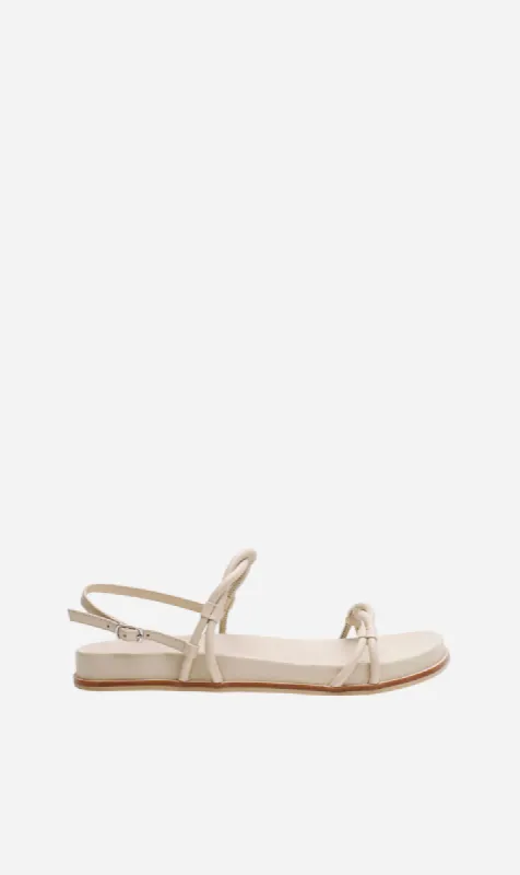 La Tribe | Twisted Sandal - Cream sold by Sister & Co