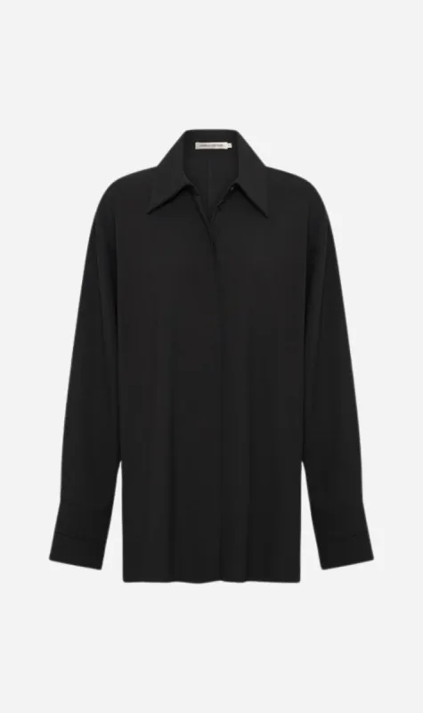 Camilla And Marc | Cynthian Shirt - Black sold by Sister & Co