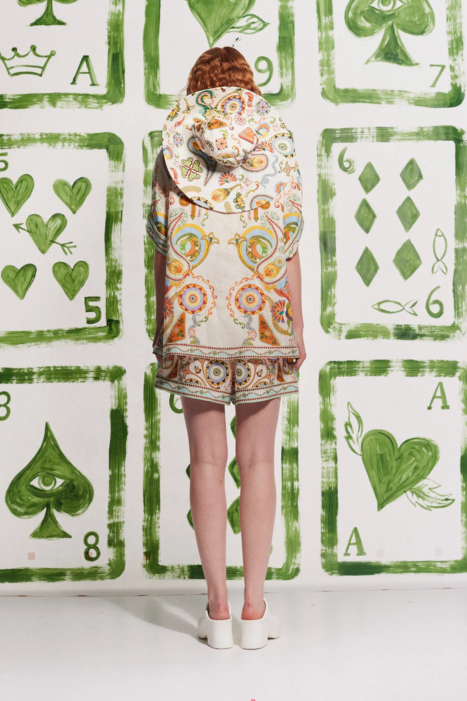 ALEMAIS | Pinball Linen Shirt - Print | Parallel