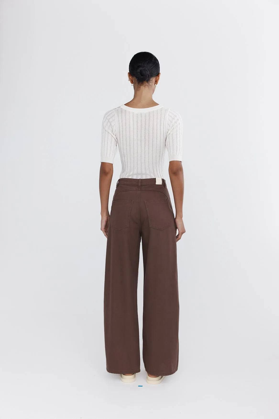 Marle | Curve Seam Jean - Washed Plum sold by Sister & Co product image thumbnail 4