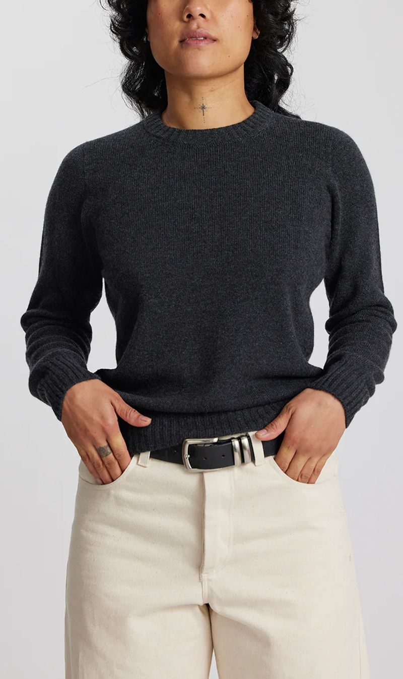 Standard Issue | Cashmere Pullover - Carbon sold by Sister & Co