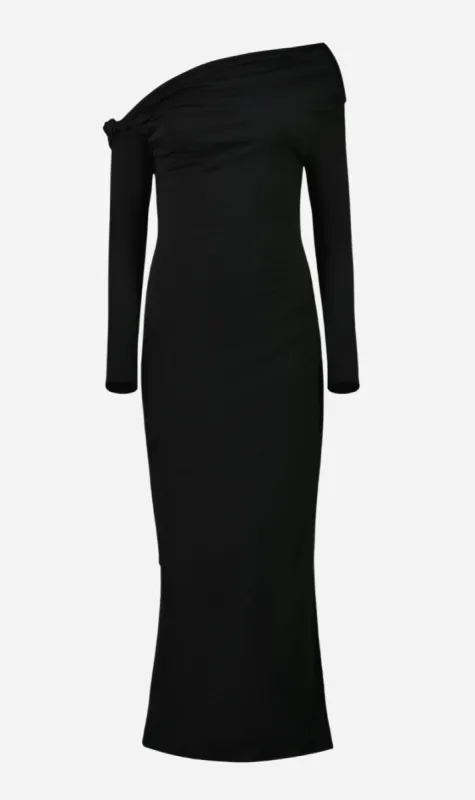 Paris Georgia | Elemental Manahou Dress - Black made by Paris Georgia