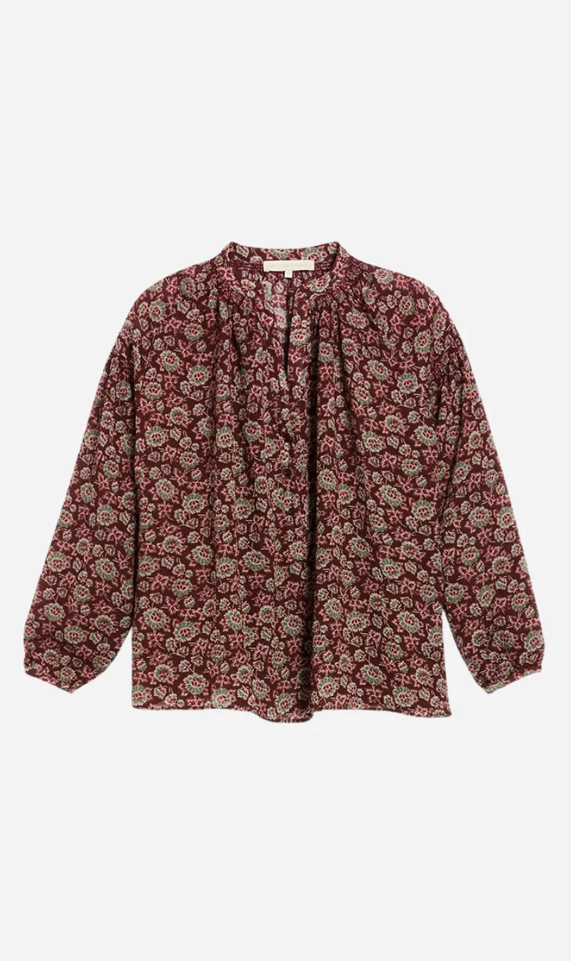 Vanessa Bruno | Nipoa Blouse - Brown sold by Sister & Co