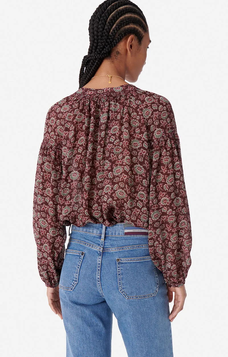 Vanessa Bruno | Nipoa Blouse - Brown sold by Sister & Co product image thumbnail 4