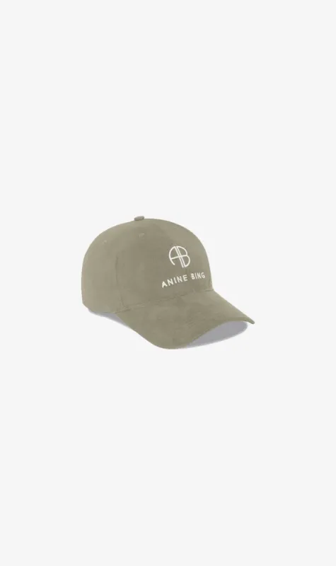 Anine Bing | Jeremy Baseball Cap - Green Khaki sold by Sister & Co