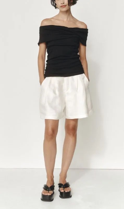 Marle | Blanca Top - Black sold by Sister & Co