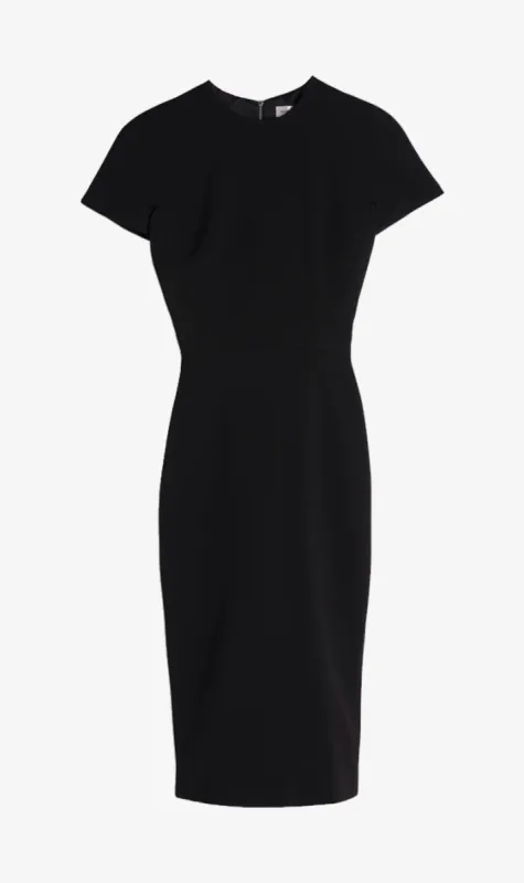 Victoria Beckham | T-Shirt Fitted Dress - Black sold by Sister & Co