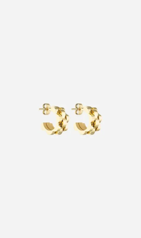 Porter Jewellery | Baby Link Huggies - Gold sold by Sister & Co