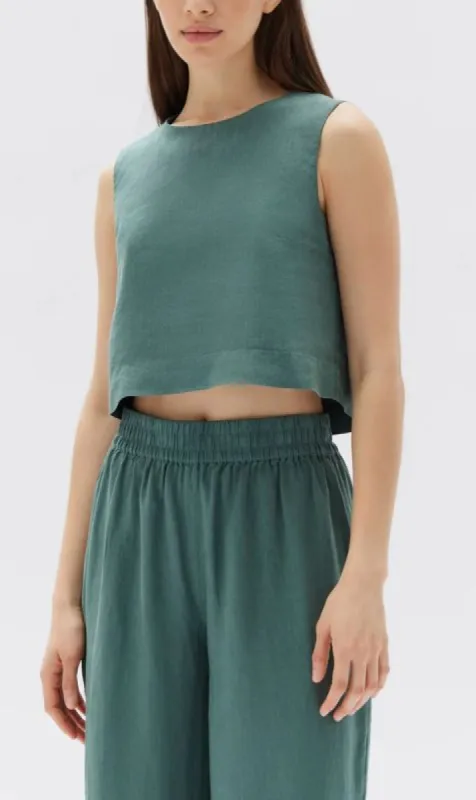 Assembly Label | Nilsa Top - Lagoon sold by Sister & Co