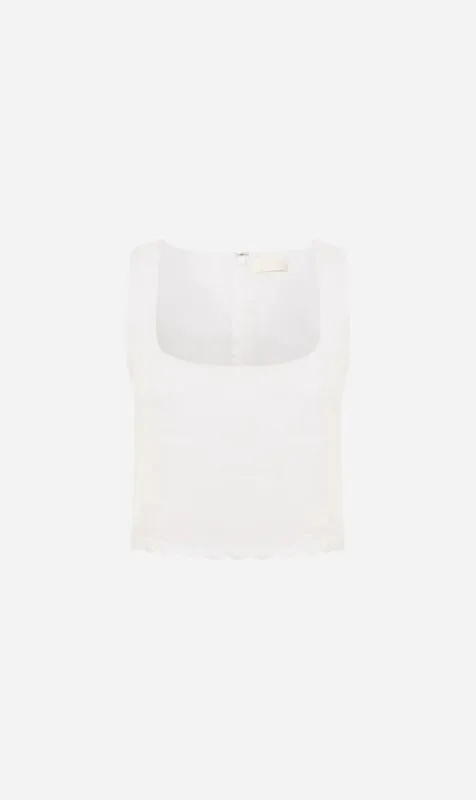 Posse | Zayla Top - Ivory sold by Sister & Co