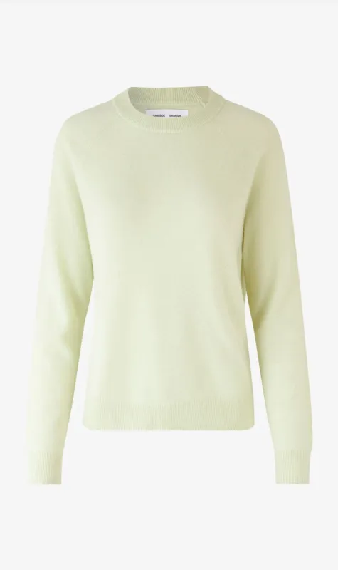 Samsoe Samsoe | Boston O-Neck - Meadow Mist sold by Sister & Co