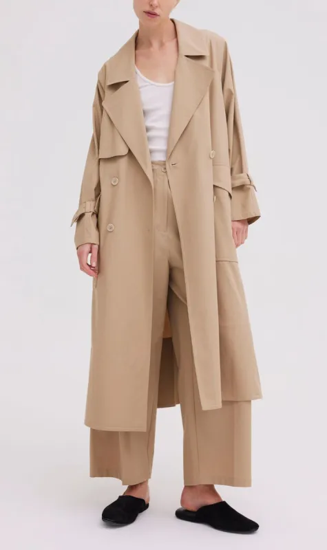 Jac+Jack | Shelter Trench - Stone sold by Sister & Co