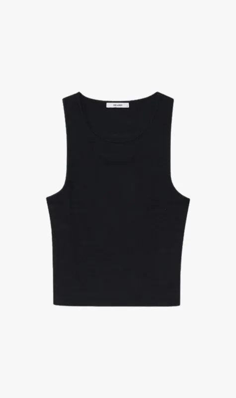 Jac+Jack | Poem Tank - Black made by Sisters & Co