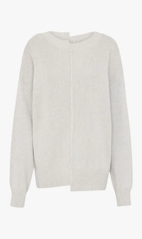 St Agni | Deconstructed Pullover - Diesel Grey sold by Sister & Co