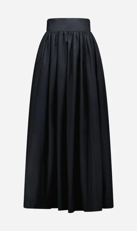 Caitlin Crisp | Copperman Skirt - Black Poplin sold by Sister & Co