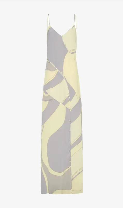 SIR The Label | Adrianna Buttoned Slip Dress - Cesco Print sold by Sister & Co