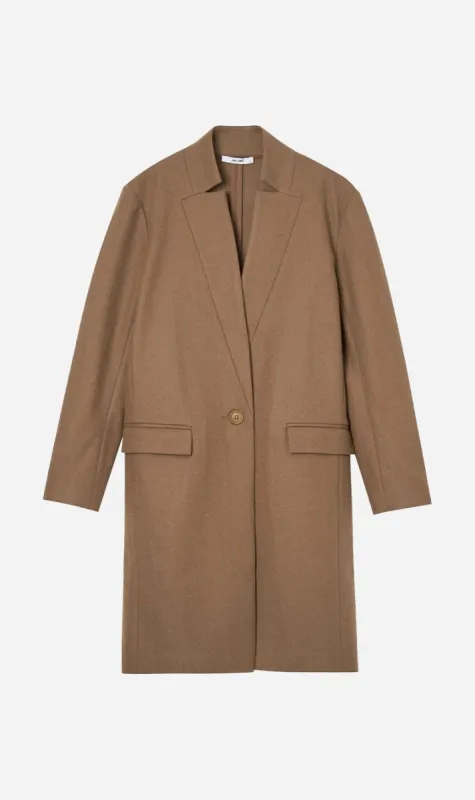 Jac+Jack | Aspects Coat - Bergamot sold by Sister & Co