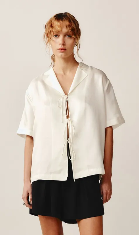 Marle | Billea Shirt - Ivory sold by Sister & Co