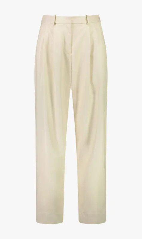 パンツ ZIMMERMANN CREAM RHIANNON TROUSERS WITH FANTASY PRINT Zimmermann Cream Rhiannon Trousers With Fantasy Print | Lyst
