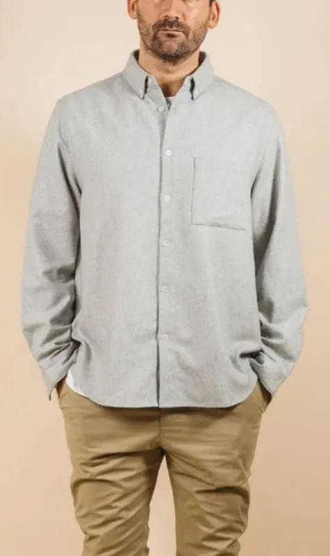 Kore Studios | Woollen Plane Shirt - Melange sold by Sister & Co