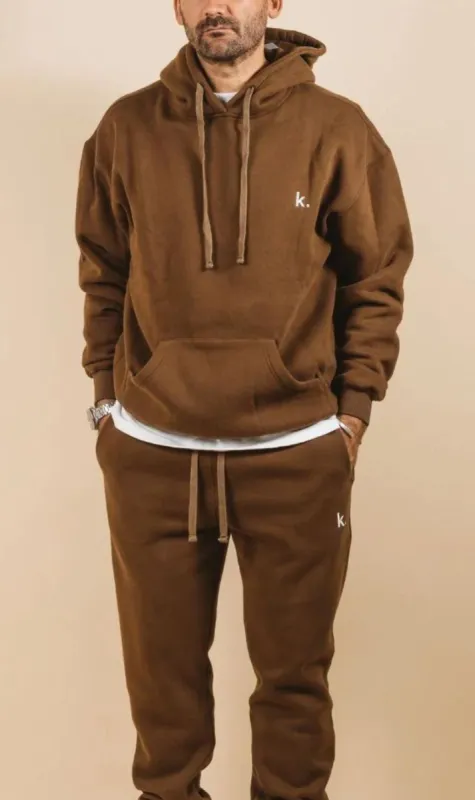 Kore Studios | Macleay Hooded Sweat - Chocolate sold by Sister & Co