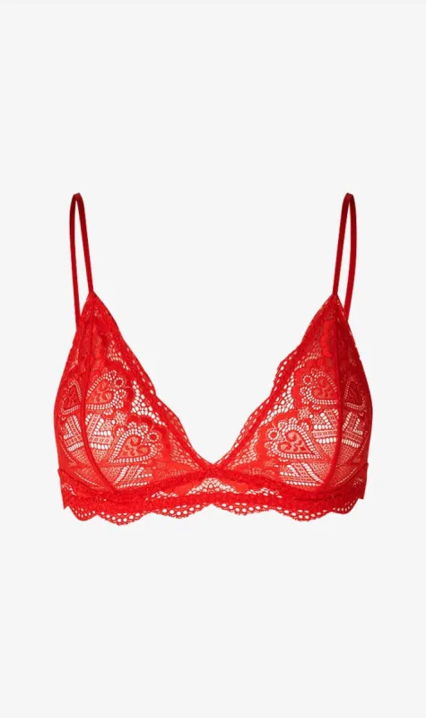 Samsoe Samsoe | Marilyn Bra - Valiant Poppy sold by Sister & Co