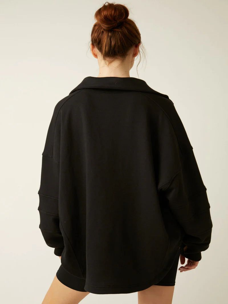 Warm Down Pullover | Black sold by Bella Chic product image thumbnail 3