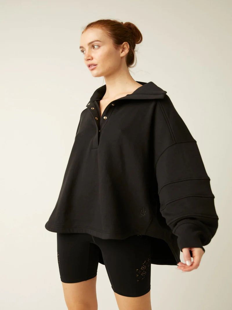 Warm Down Pullover | Black sold by Bella Chic product image thumbnail 2