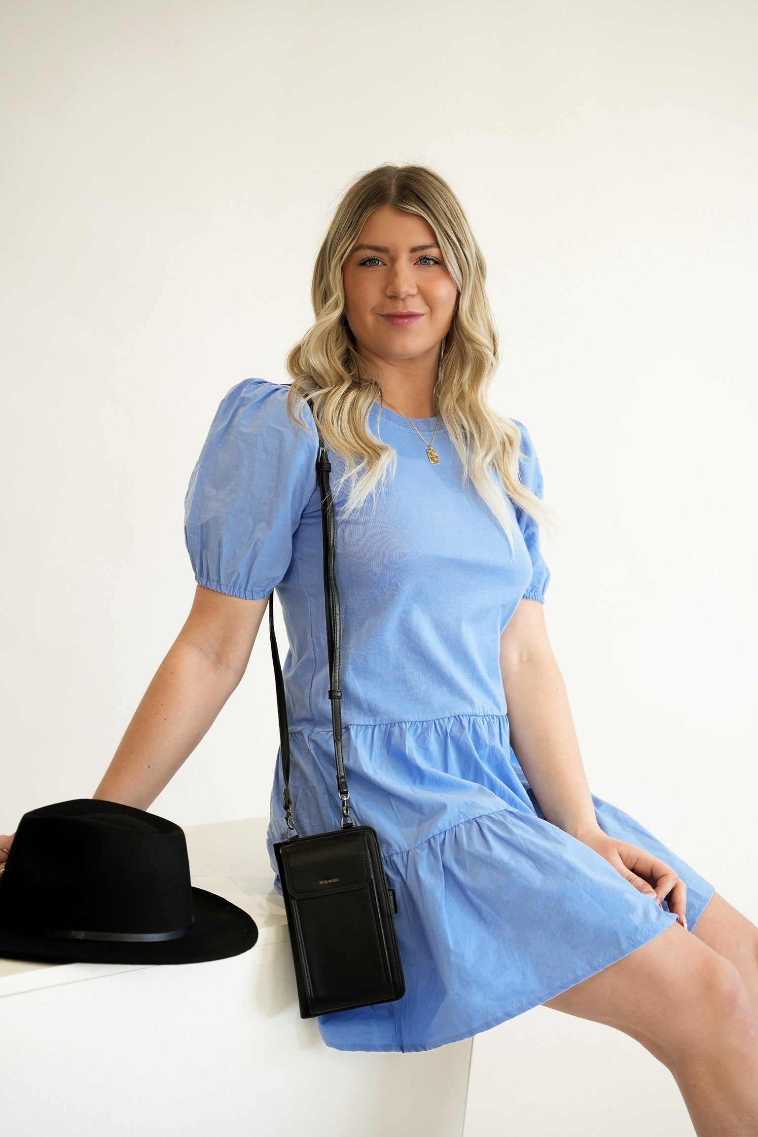 Tamara Jersey Poplin Dress | Clearwater sold by Bella Chic product image thumbnail 2