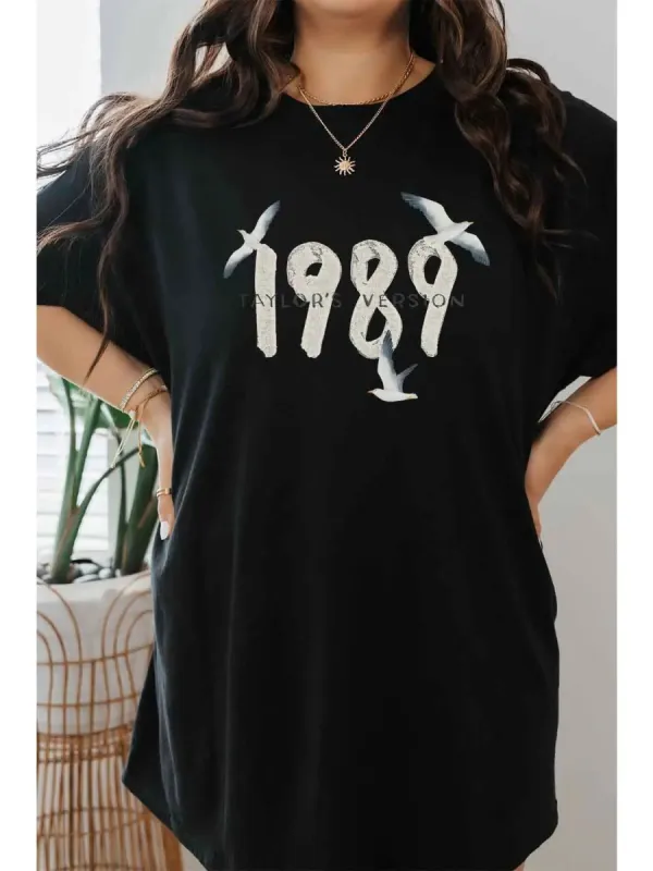 1989 Taylor Swift Grahic Tee sold by Bella Chic