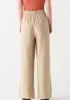 High Waist Elastic Wide Leg Pant | Burlap sold by Bella Chic