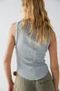 Kate Tee | Heather Grey sold by Bella Chic
