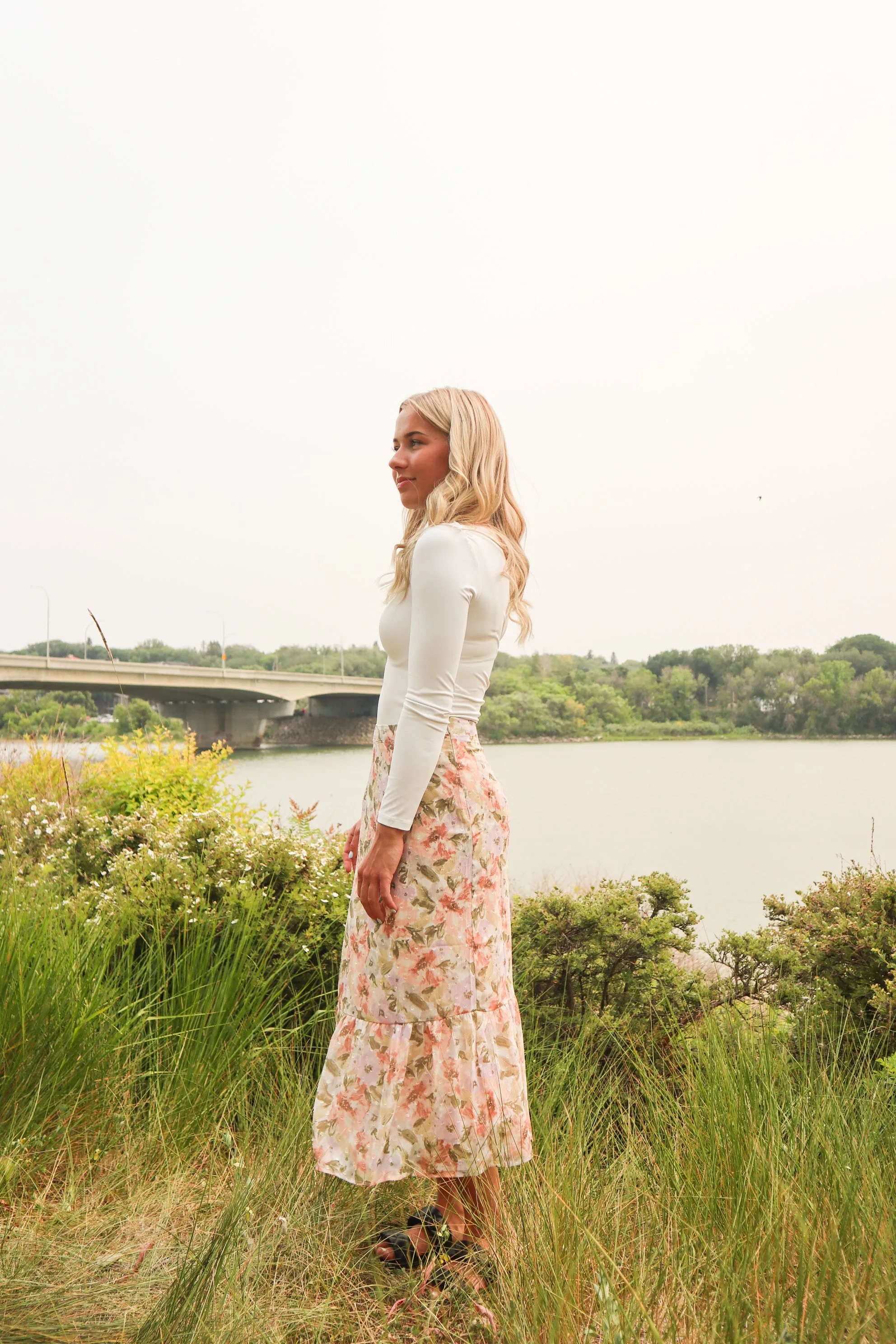 Boa Ls Boat Neckline Bodysuit | Eggshell sold by Bella Chic product image thumbnail 2