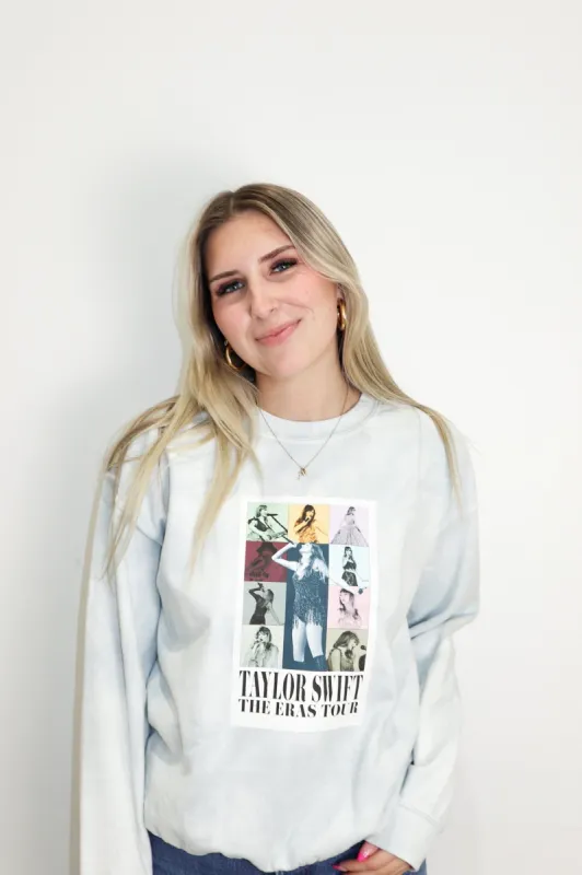 T Swift 'Eras Tour' Graphic Pullover made by Bella Chic
