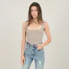 Tia Scoop Tank Bodysuit | Nomad sold by Bella Chic