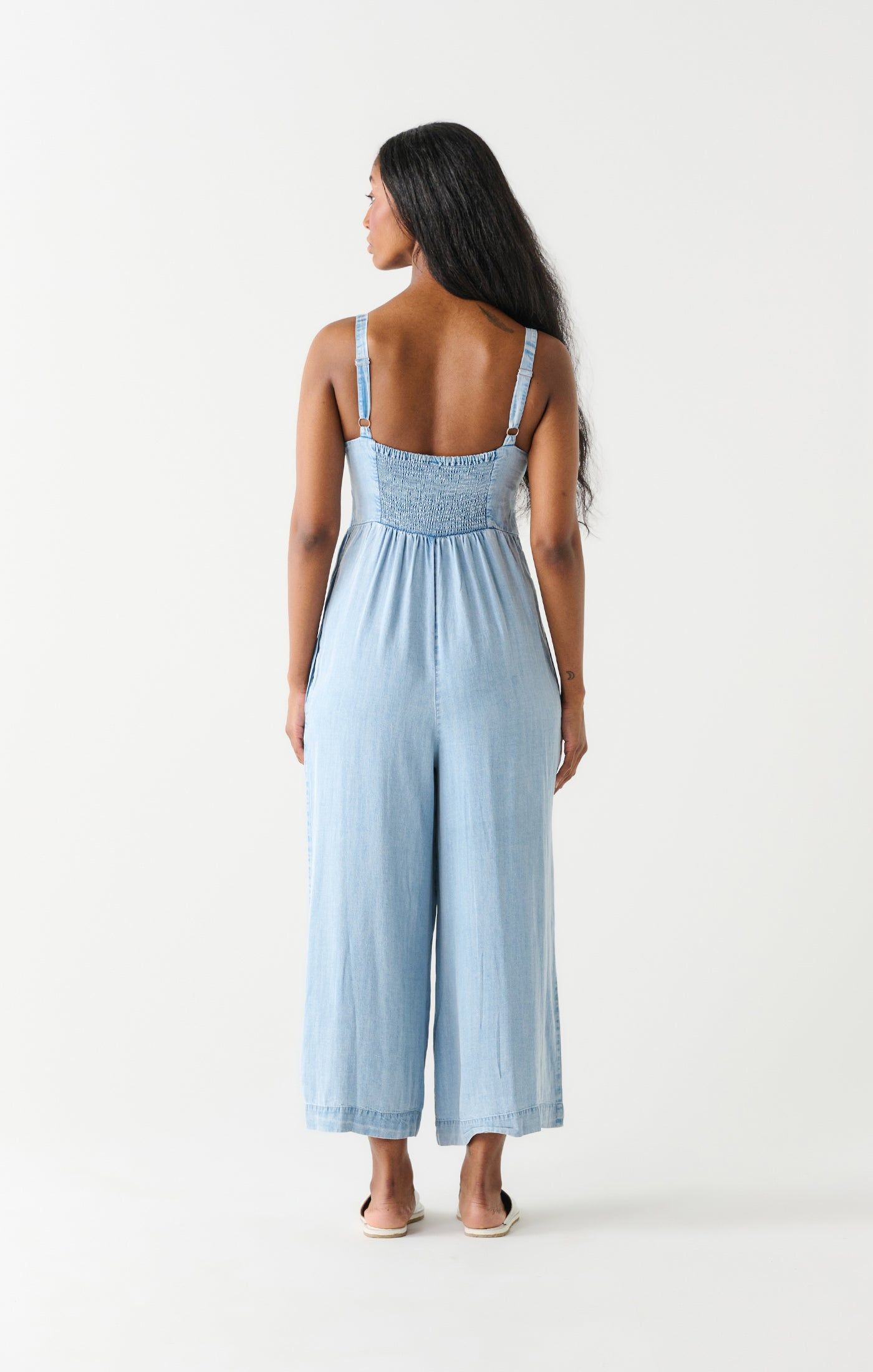 Tencel Jumpsuit | Blue Wash sold by Bella Chic product image thumbnail 2