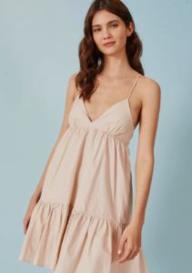 Larrow Dress | Cream sold by Bella Chic