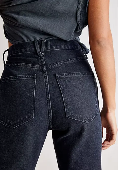 Free People Stovepipe Jeans | Black sold by Bella Chic product image thumbnail 4