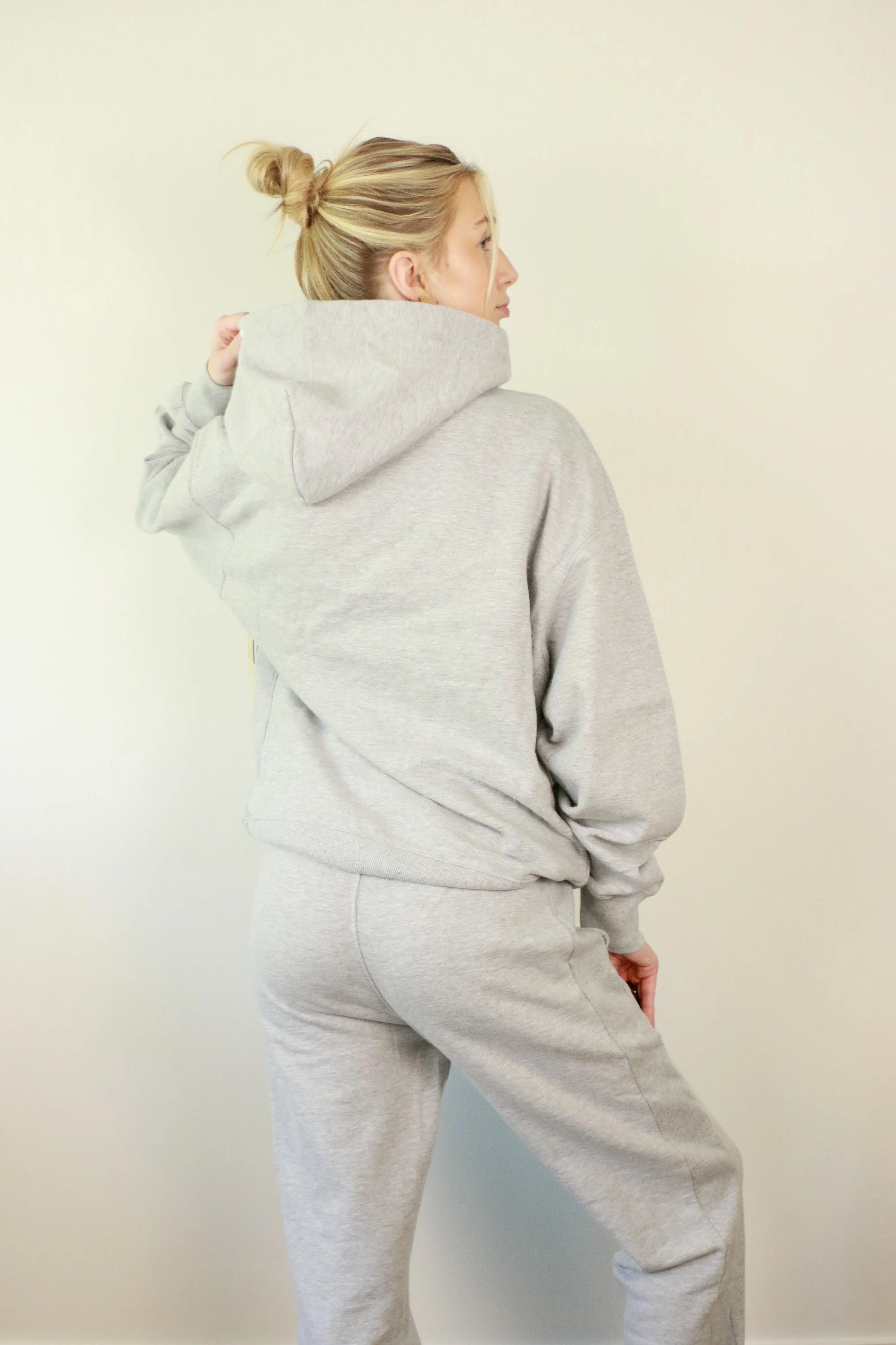 Helenna Pullover Hoodie | Heather Grey sold by Bella Chic product image thumbnail 4
