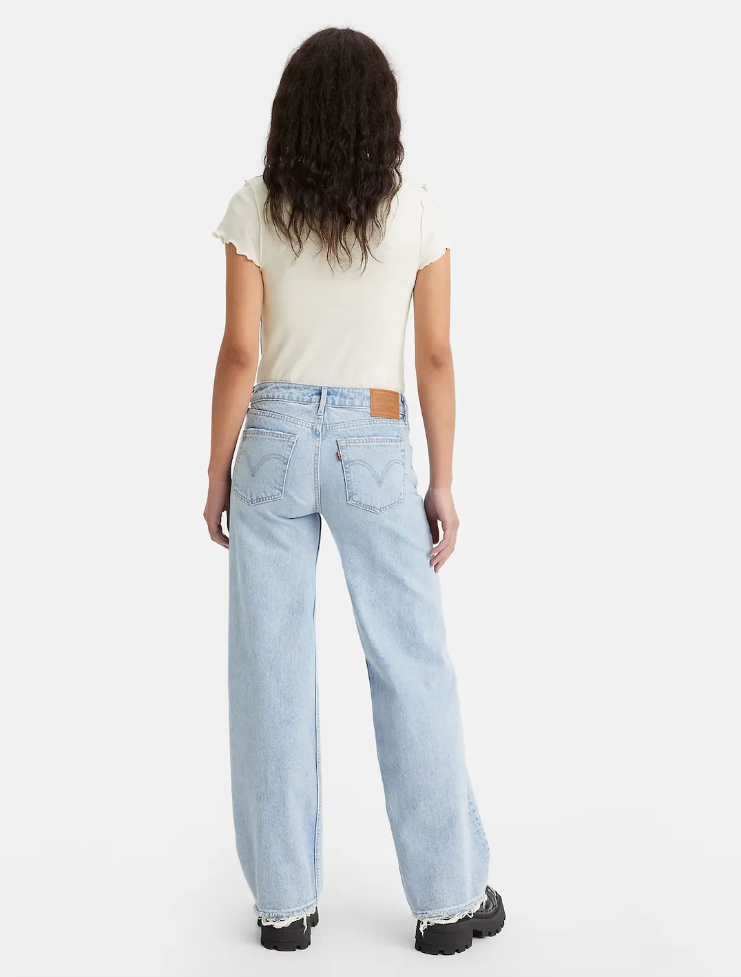 Low Loose Jeans | This And That sold by Bella Chic product image thumbnail 3