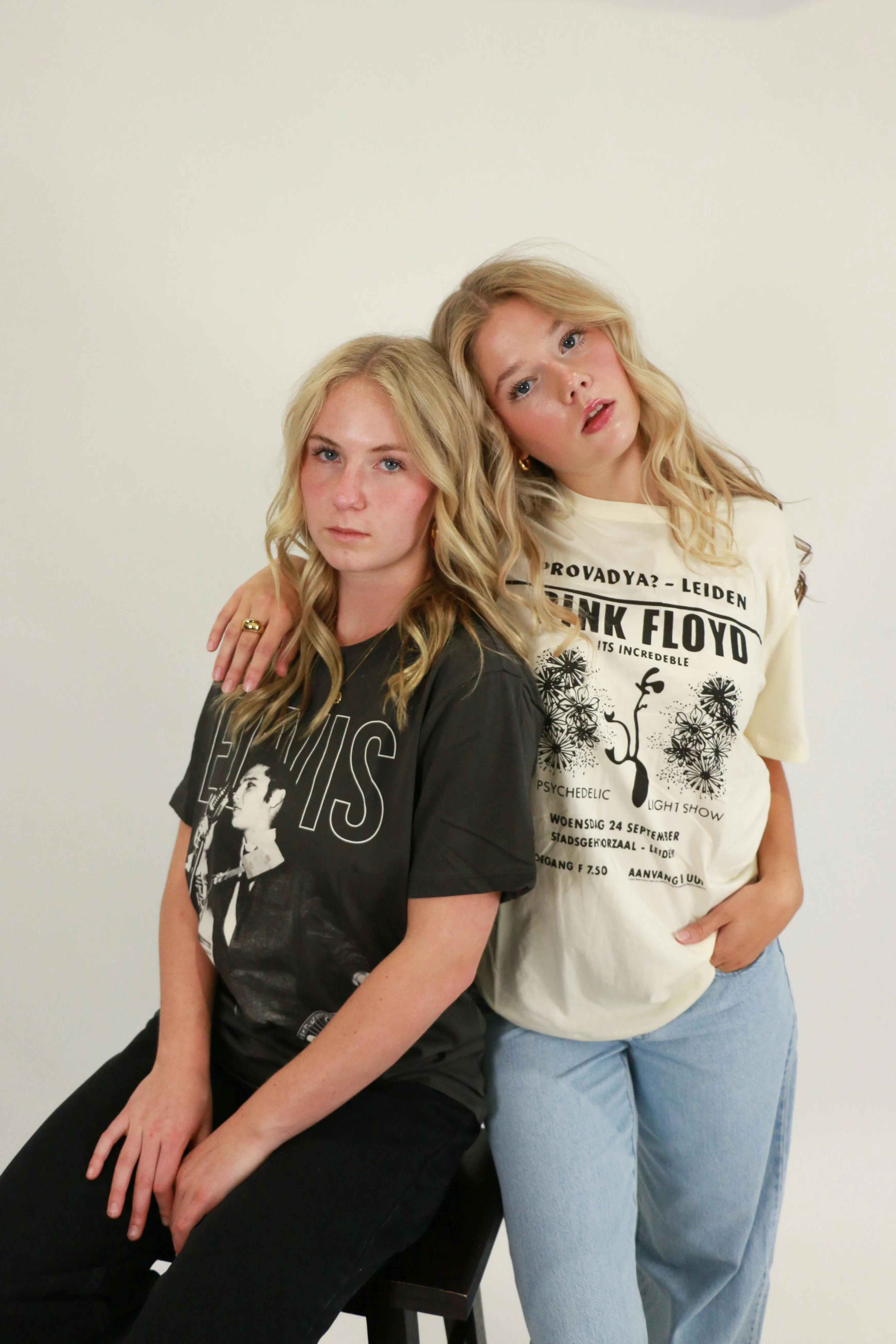 Pink Floyd The Incredible Crew Neck Tee | Almond sold by Bella Chic product image thumbnail 4