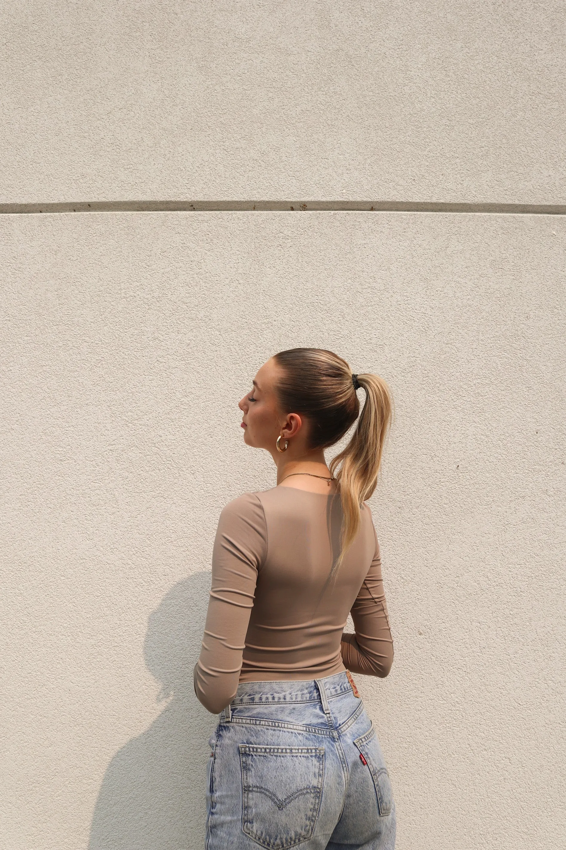 Mariana U Neck Long Sleeve Bodysuit | Nomad sold by Bella Chic product image thumbnail 2