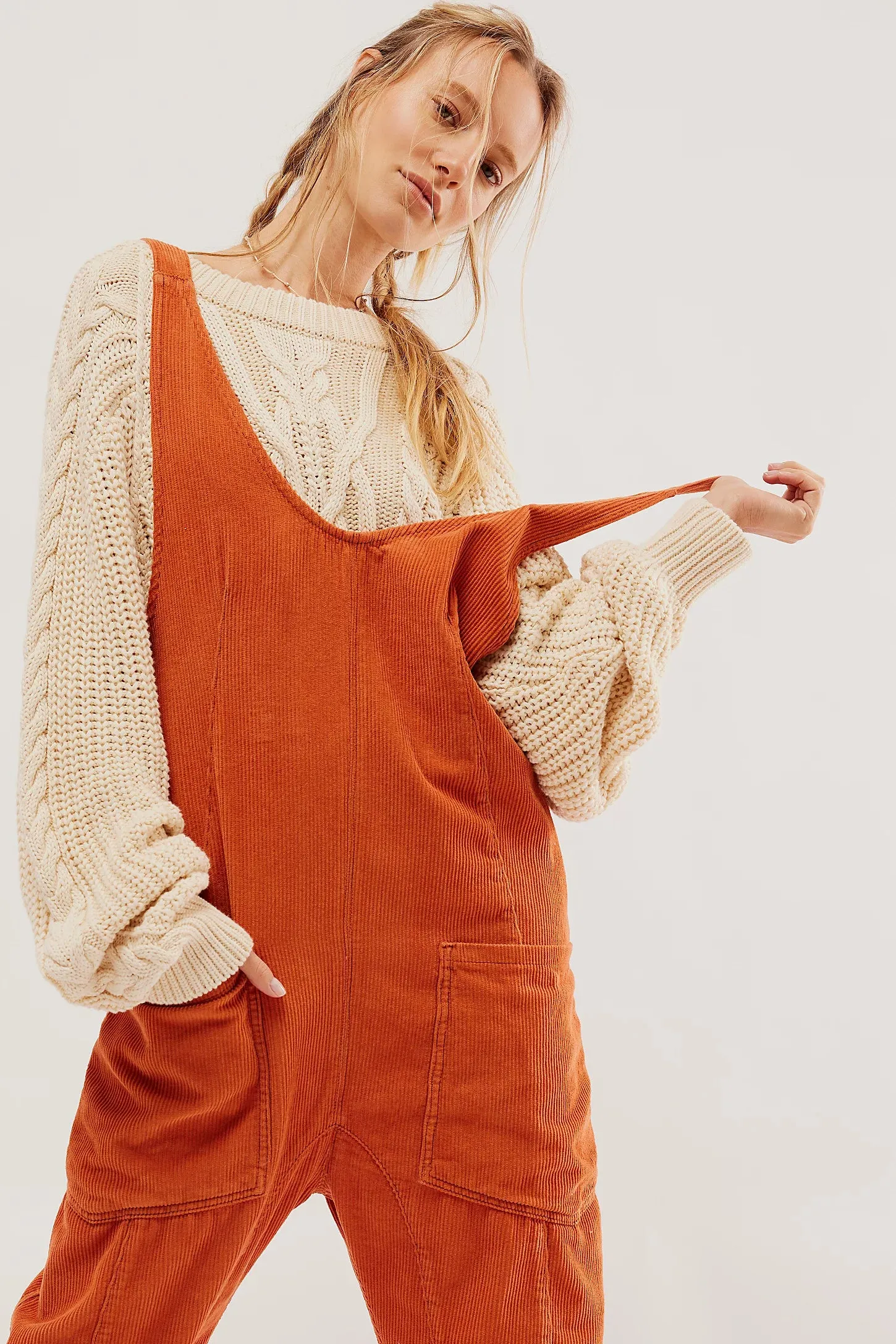 We The Free High Roller Cord Jumpsuit | Sunburn sold by Bella Chic product image thumbnail 3