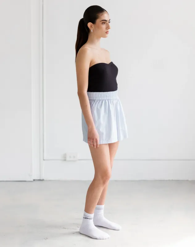 Ribbed Tube Top | Black sold by Bella Chic