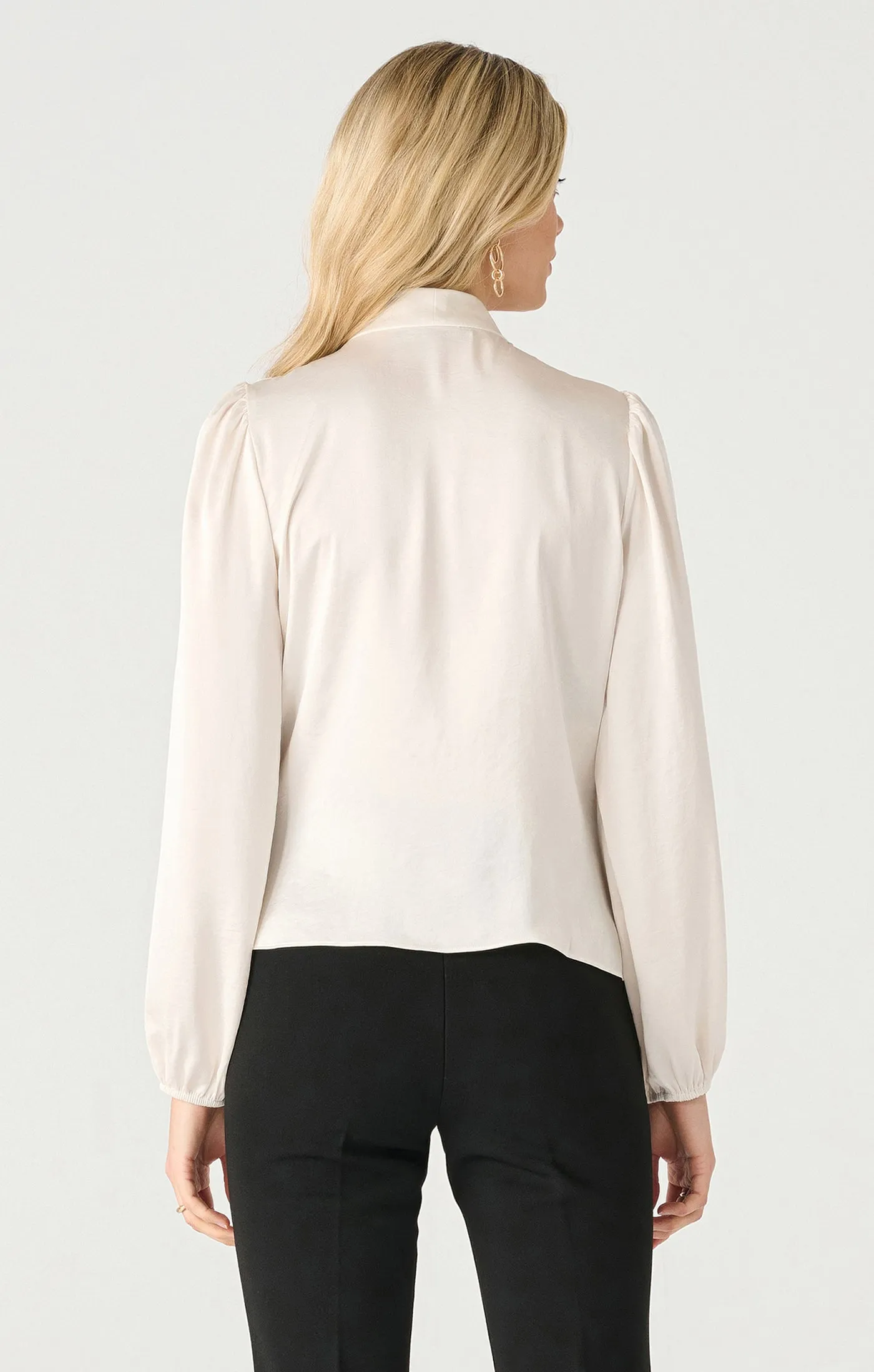 Soft Wrap Blouse | Pearl sold by Bella Chic product image thumbnail 2