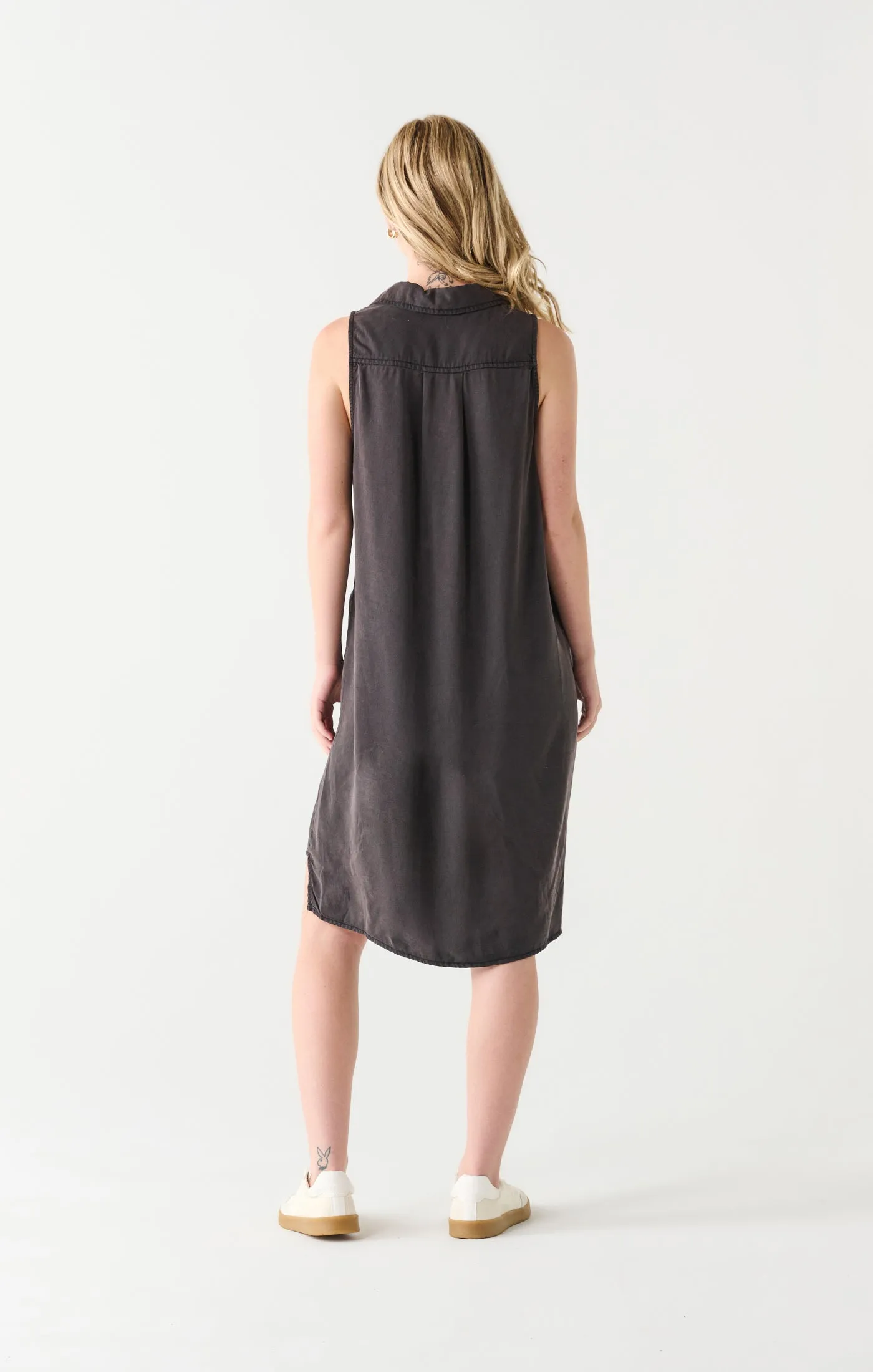 A-Line Tencel Dress | Black Wash sold by Bella Chic product image thumbnail 2