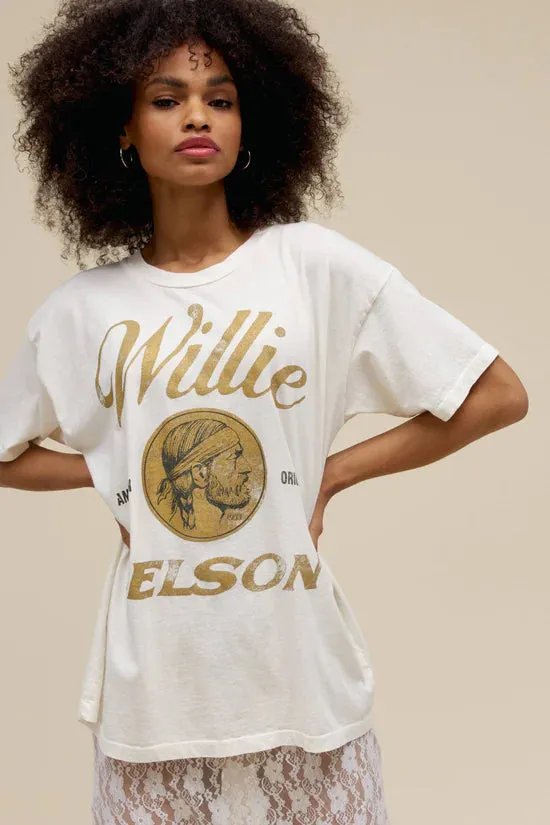 Willie Nelson American Original Merch Tee | Vintage White sold by Bella Chic product image thumbnail 5