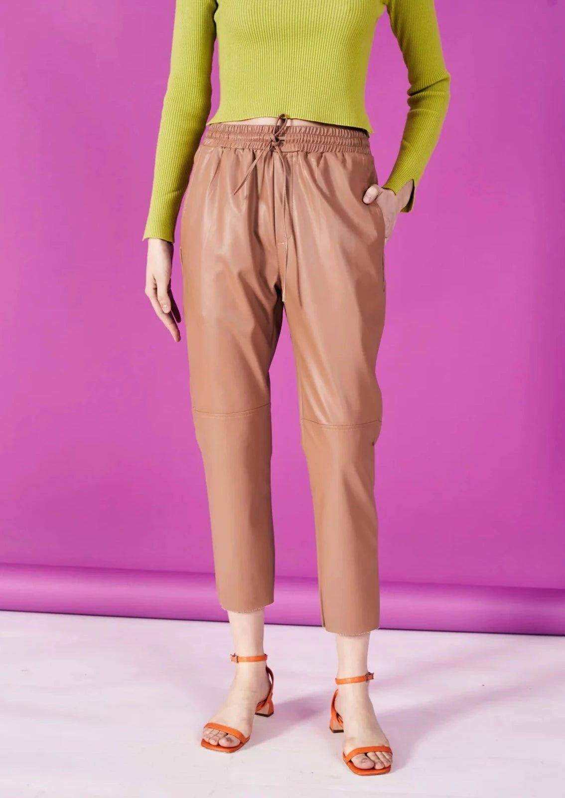 Fleetwood Pant | Nougat sold by Bella Chic product image thumbnail 5