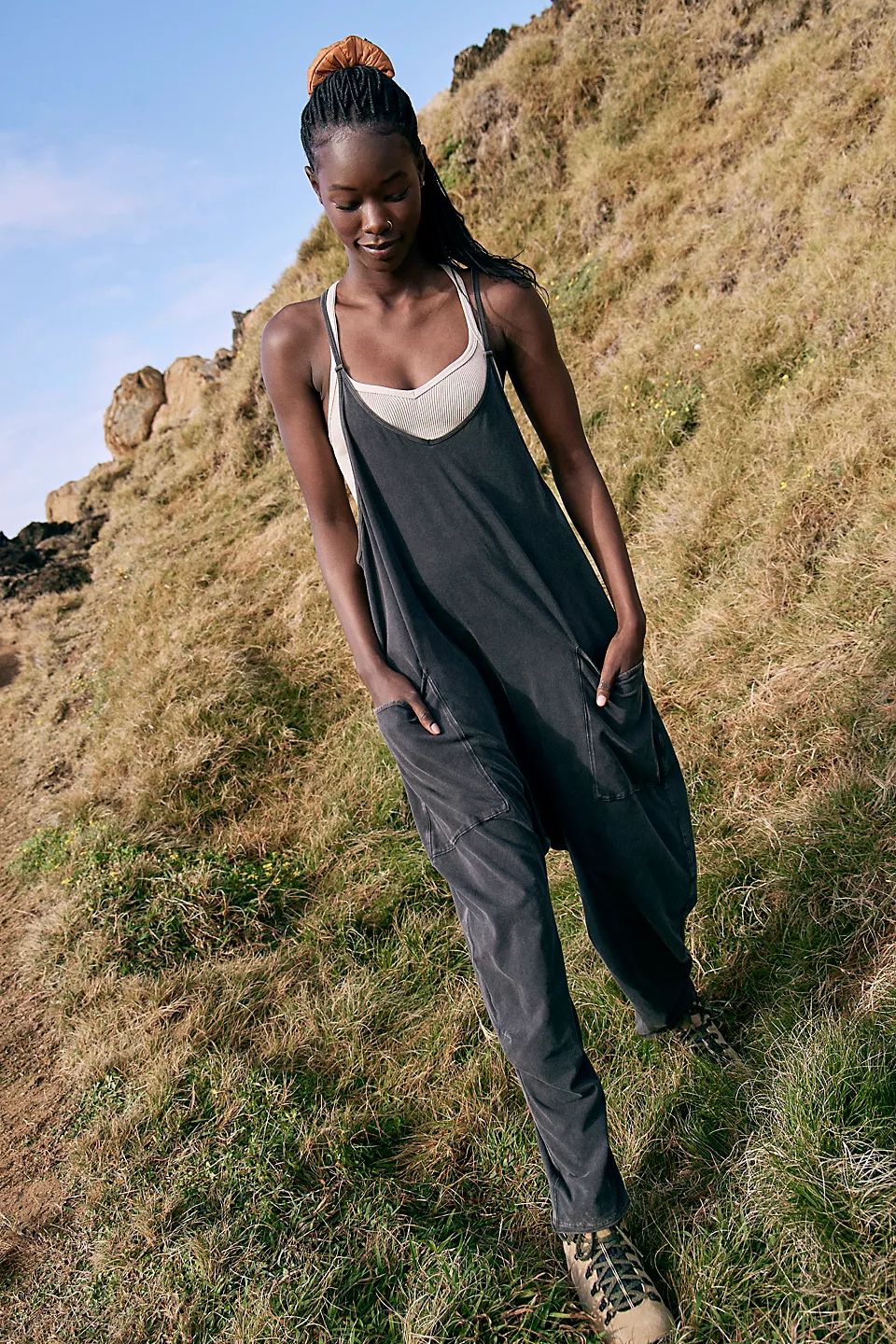 Hot Shot Onesie | Washed Black sold by Bella Chic product image thumbnail 5